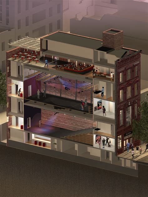 LA MAMA Theater Renovation Proposal :: Behance