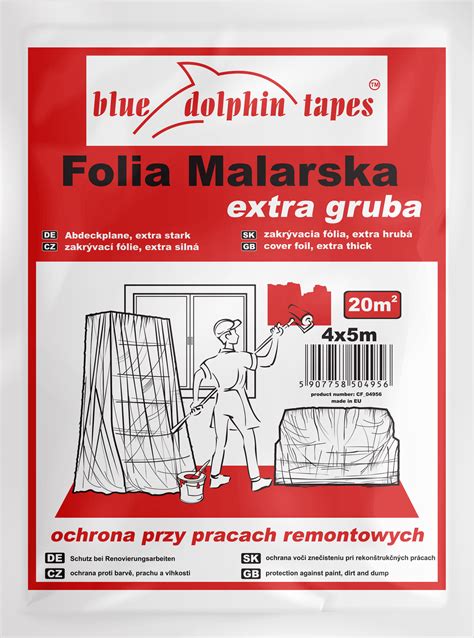 Folia Malarska Blue Dolphin X M Ochrona I Czysto