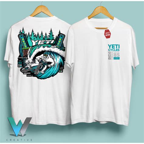 Jual Kaos Yeti Sepeda Enduro Mtb Putih Kota Depok Cititex Mtb