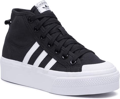 Adidas Buty Nizza Platform Mid W Fy Czarny Ceny I Opinie Ceneo Pl