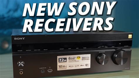 NEW Sony Receivers STR AN1000 Receivers Are Catching Soundbars YouTube