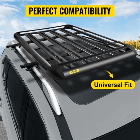 Vevor Vevor Universal X Inch Roof Basket Aluminum Roof Rack