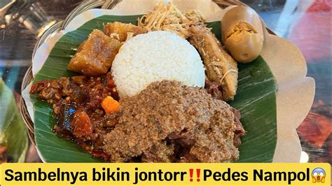 Next Carlos Jualan Gudeg Sekali Coba Langsung Ketagian Gudeg Mercon