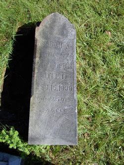 Sarah A Whitlock Potter M Morial Find A Grave