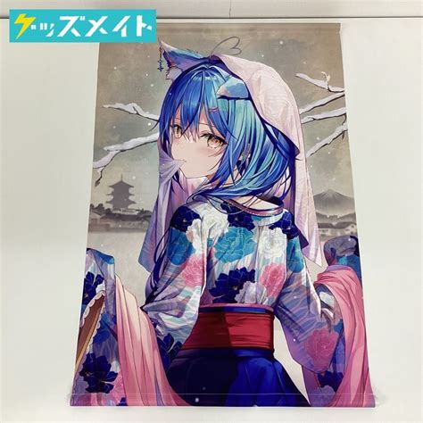 現状 Rin Yuu リン ユウ Vtuber ホロライブ 雪花ラミィ お正月衣装ver B2タペストリータレントグッズ｜売買された