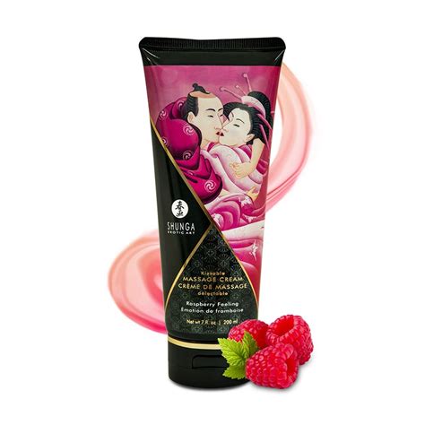 Shunga Edible Massage Cream La Cl Du Plaisir Sex Shop