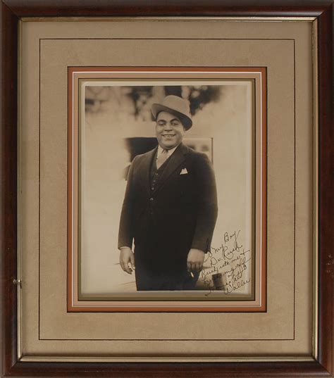 Thomas Fats Waller Signed Photograph RR Auction