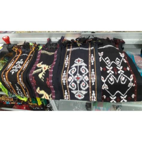 Jual Kain Tenun NTT Selendang Motif Shopee Indonesia