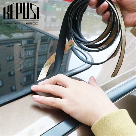 M Car Rubber Seal Strip For Sunroof Triangular Window Car Roof Rubber