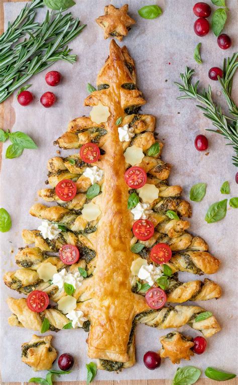 Puff Pastry Christmas Tree (Christmas Tree Appetizer) Everyday Delicious