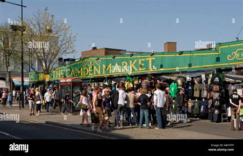 Camden Market - London Stock Photo - Alamy