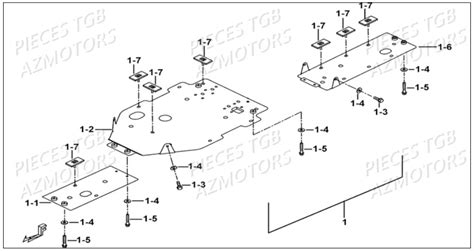 Protections Chassis Aluminium Option Pi Ces Tgb Neuves Pieces Tgb Blade