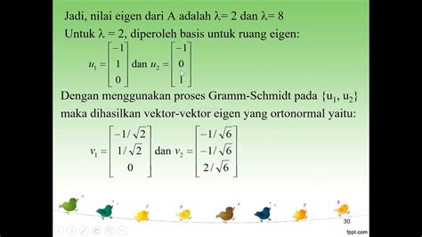 Diagonalisasi Ortogonal Youtube