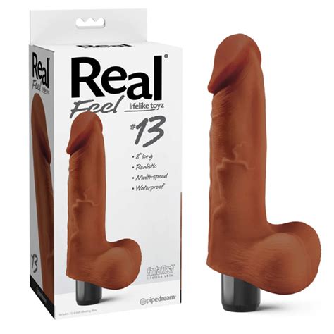 Real Feel No 13 Brown Varta Mayoreo Distribuidora De Juguetes Sexuales