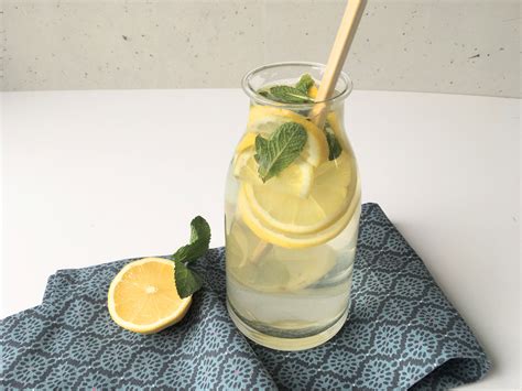 Detox Water Citron Et Menthe