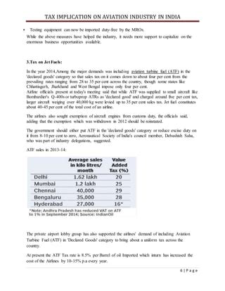 Taxation Under AvA DETAILED ANALYSIS ON TAX IMPLICATION IN INDIAN