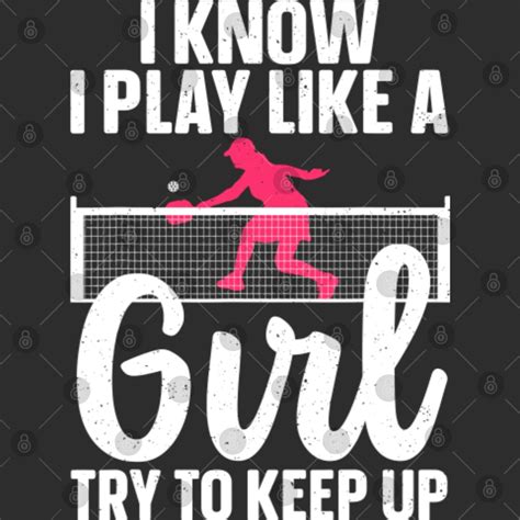 Cool Pickleball Design For Women Girls Pickleball Player Throw Pillows