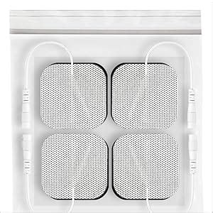 Syrtenty TENS Unit Pads 2x2 44 Pcs 3rd Gen Reusable Electrode Pads