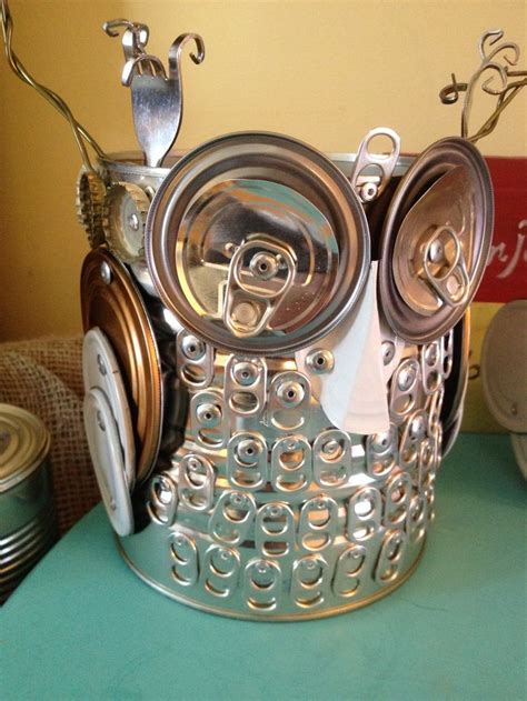 738 best images about Can Crafts on Pinterest | Popcorn tins, Upcycling ...