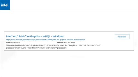 Les Intel Arc Iris Xe Graphics Driver Whql D Barquent