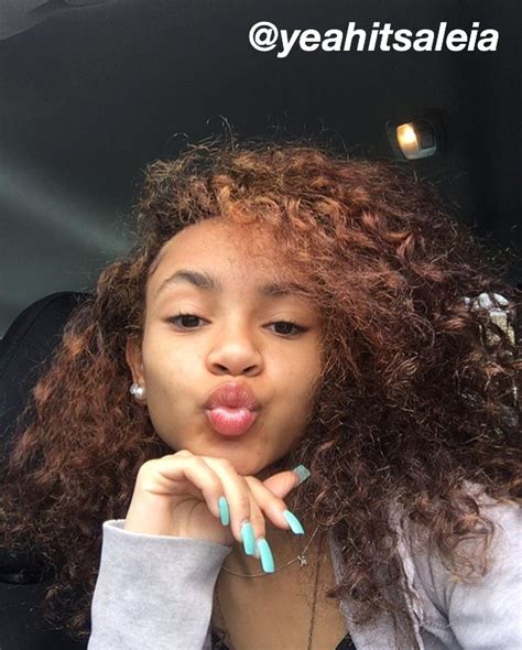 Pin By Bxby Izzy On Alyien Curly Girl Hairstyles Light Skin Girls Light Skin Black Girls