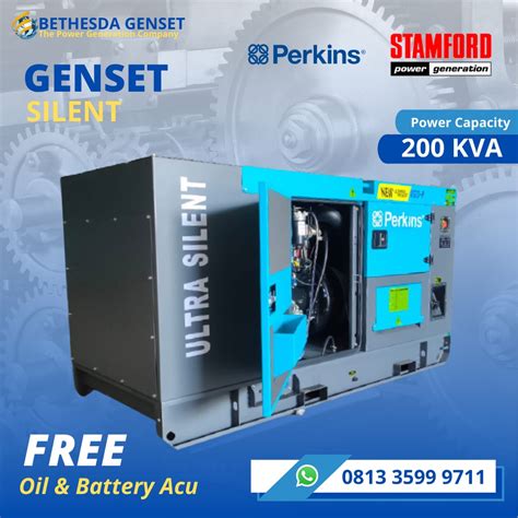 Jual Jual Genset 200 Kva Perkins Supplier Genset Surabaya Shopee Indonesia