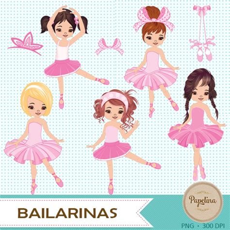 Kit Digital Bailarina Loja Papelina Elo Produtos Especiais