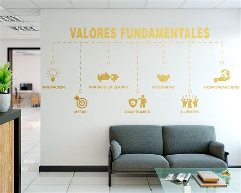 Valores Fundamentales Vinilos Decorativos Pegatina De Pared Vinilos