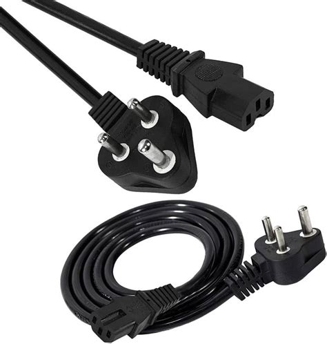 Rhonnium Xvix Computer Power Cable Cord For Desktops Pc And Printers