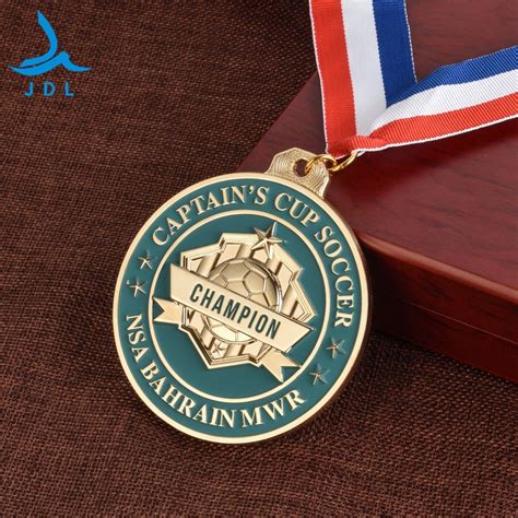 Custom Souvenir Casting Marathon Sports 3D Gold Metal Award Medal With