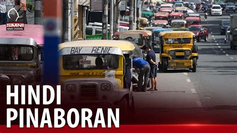 Hirit Na Surcharge Fee Ng Ilang Transport Groups Hindi Pinaboran Ng