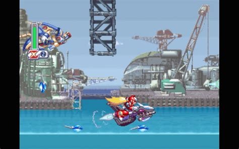 Mega Man X4 Jet Stingray Stage Zero 1080 Hd Youtube