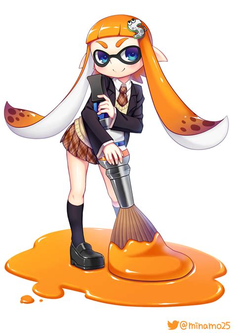 Inkling Splatoon Fanart Zerochan Anime Image Board