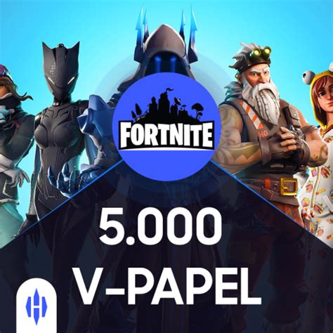 Fortnite 5000 V Papel Satın Al Ucuz ve İndirimli Hesap tr