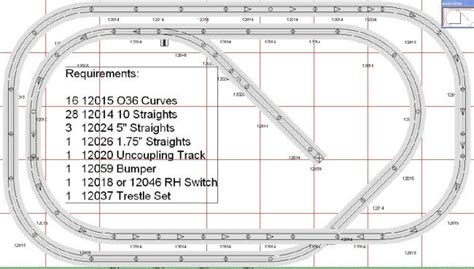 Lionel Train Fastrack Layouts Design Layout Plans Pdf Download For Sale