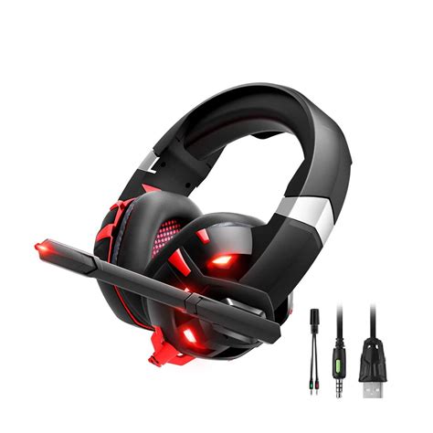 Game Headset, 7.1 Surround Sound Computer Gaming Headset, PC Headset ...