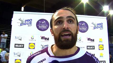 Thomas Tricaud capitaine d Istres Handball Vidéo Dailymotion