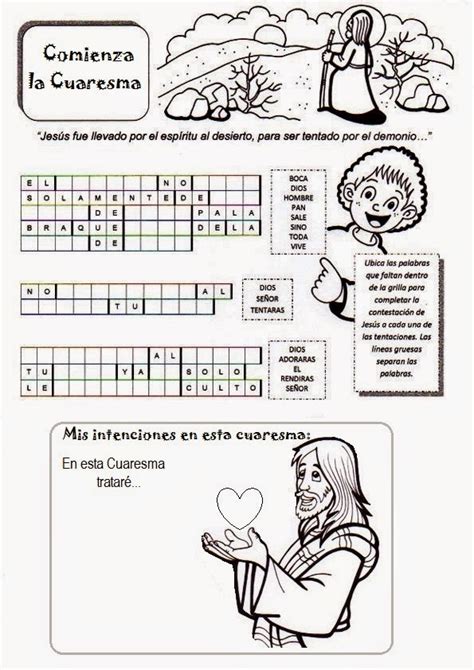 El Rincón de las Melli: ACTIVIDAD: Comienza la Cuaresma