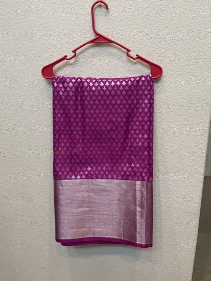 Punarviauthentic Preloved Sustainablepink Semi Pattu Saree