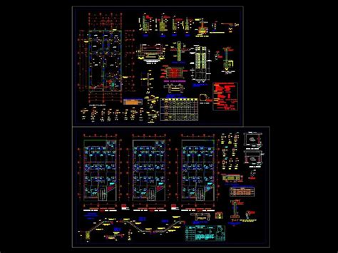 Edificio Departamentos En AutoCAD Librería CAD