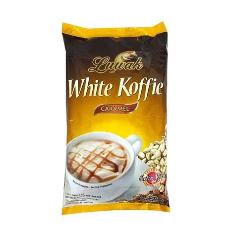 Kopi Luwak White Coffee Koffie Caramel Contents 10 Sachets Per Pack