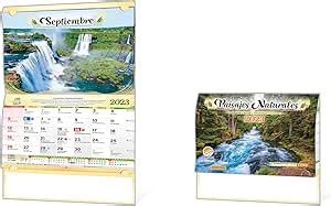 CALENDARIO ORGANIZADOR 2023 PAISAJES NATURALES Amazon Mx