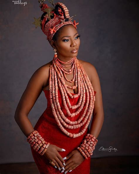 This Edo Beauty Look Is All The Sauce You Need On Your Big Day Wedding Attire For Women