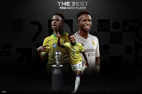 Vinícius Júnior é eleito o melhor jogador do mundo pela Fifa