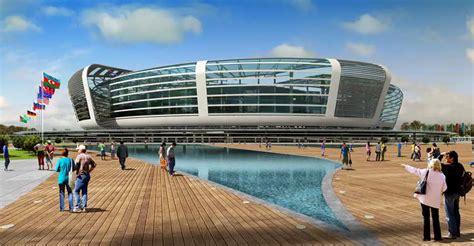 Baku Olympic Stadium Azerbaijan Building E Architect