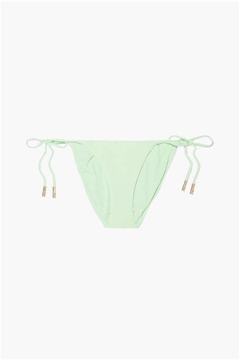 Vix Paula Hermanny Shaye Low Rise Bikini Briefs In Light Green ModeSens