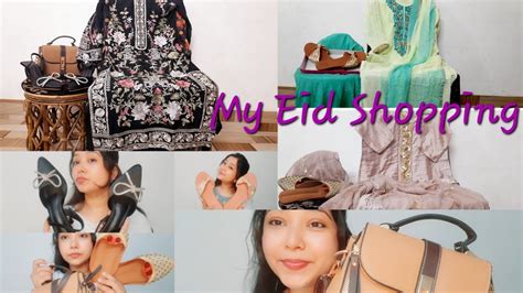 Eid Shopping Haul 🛍 ️ My Eid Dresses Ramzan Eid Shopping Vlog