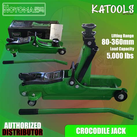 Hoyoma 2 5 Ton Crocodile Jack Hydraulic Floor Jack Low Profile Shopee