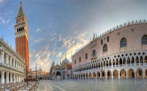 Venice Piazza Marco 2K Venice Venice Italy San Landscape San