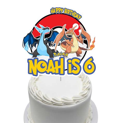 Pokémon Cake Topper Diy Pokemon Printable 53 Off Rbkbm